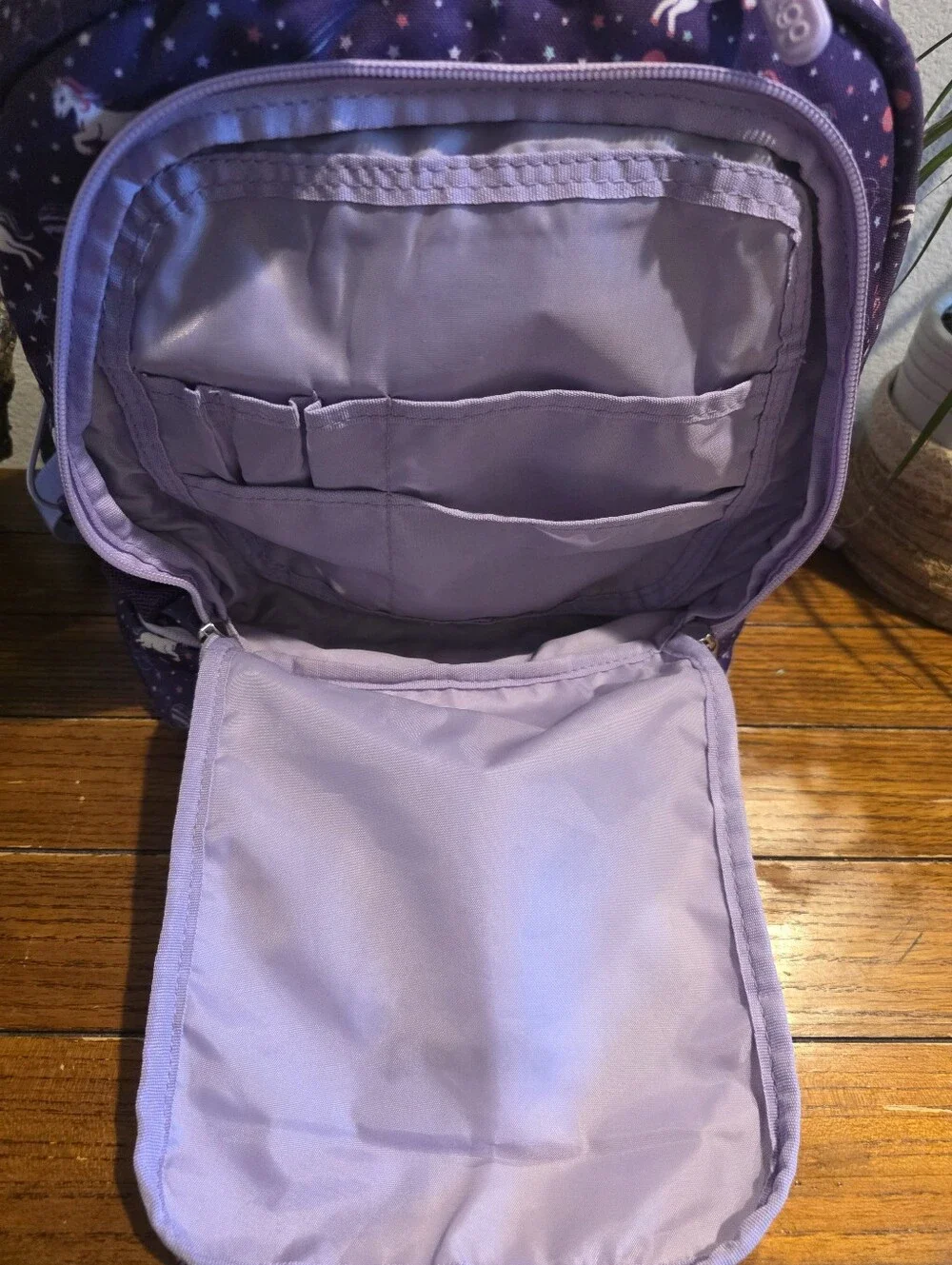 Bentgo Kids Purple Unicorn Backpack